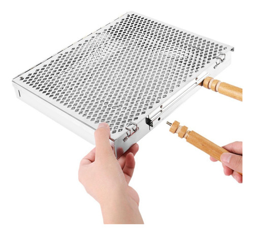 Cesta Para Parrilla, Cesta Para Asar Pescado, Parrilla