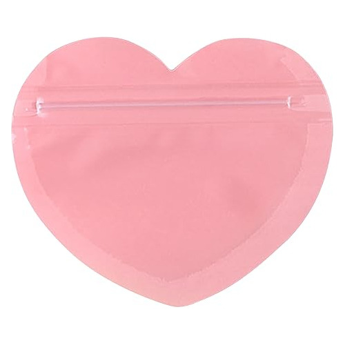 Bolsas Plásticas Corazón Transparente 100pcs