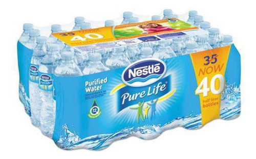 Nestle Pure Life, Agua Purificada, 676 Onzas Liquidas (16.9 