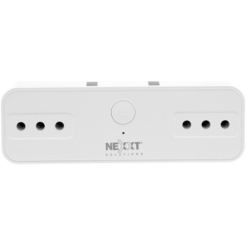 Enchufe Inteligente Doble Y 2 Usb Wifi Nexxt Nhp-d720