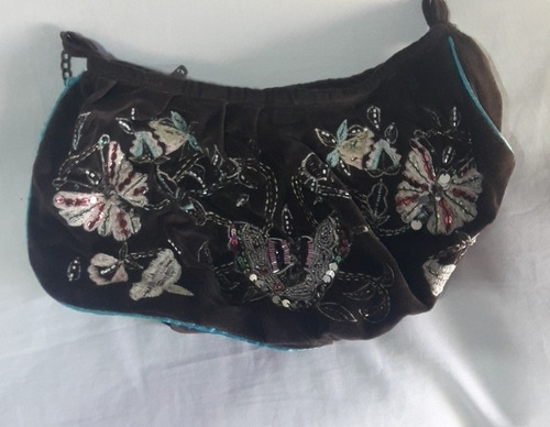Cartera Mujer Folk Onda Viajero Impecable