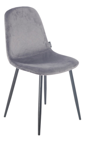 Silla Tulip Eames Base Cromada Con Almohadon Emuebles X1