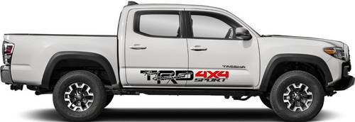 Calca Calcomanía Sticker Lateral Toyota Tacoma Trd 4x4 Sport