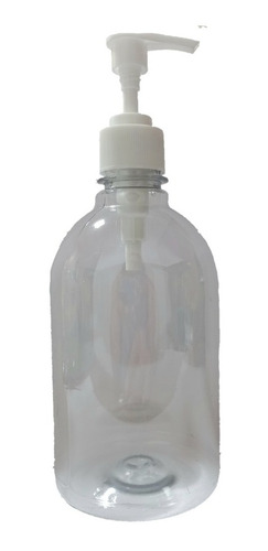 Botella Pet 500ml M.bajo Con Válvula Dispensador Alta X100