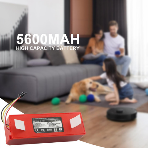 Bateria 14.4v 5600mah Para Xiaomi Roborock S5 S6 S7 Y Otros.