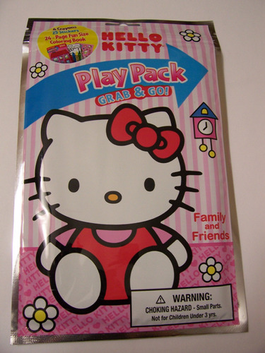 Hello Kitty Grab & Go Play Pack ~ Familia Y Amigos (la Diver