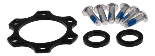 2x Aleación De Hubs Roscados 6 Bolt Bike Disc De Brida Kit