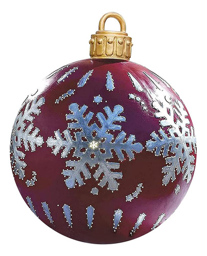 Bola De Ornamento - Artesanato Divertido E Natalino (roxo)