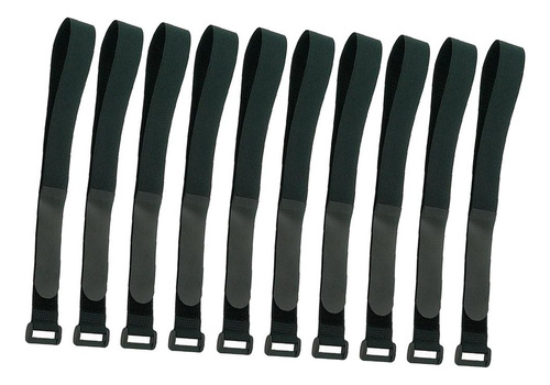 10 Piezas De Correas De Cable De 60cm Negro 60cm Negro