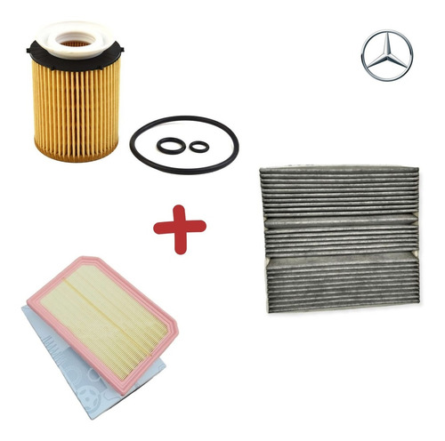 Kit De Filtros Mercedes Benz A200 A250 Glb 250 Om260 