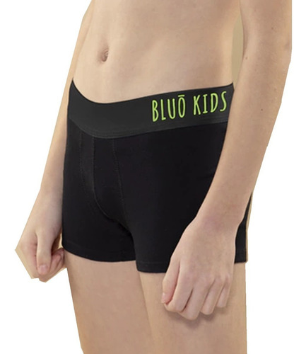 Boxer Niños Algodón Con Lycra Bluo 23901