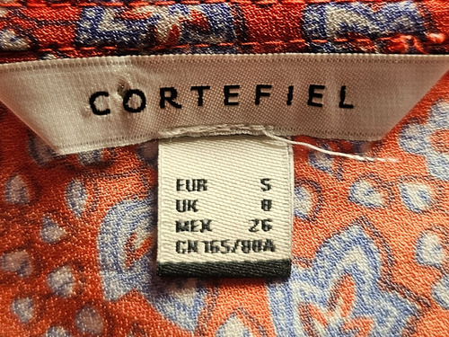 Mono/enterito Palazo Y Musculosa Cortefiel España S Naranja Oscuro Floreado S (Usado)