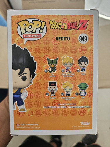 Funko Vegito Metalico Metallic Dragón Ball (Usado)