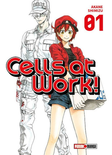 Panini Manga Cells At Work: Cells At Work, De Akane Shimizu. Serie Cells At Work, Vol. 1. Editorial Panini, Tapa Blanda, Edición 1 En Español, 2022