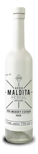 Pack De 6 Mezcal Agua Maldita Blanca 750 Ml