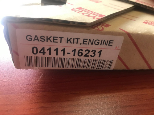 Imagen 1 de 3 de Kit Empacaduras Toyota Corolla Baby Camry Sapito 96792