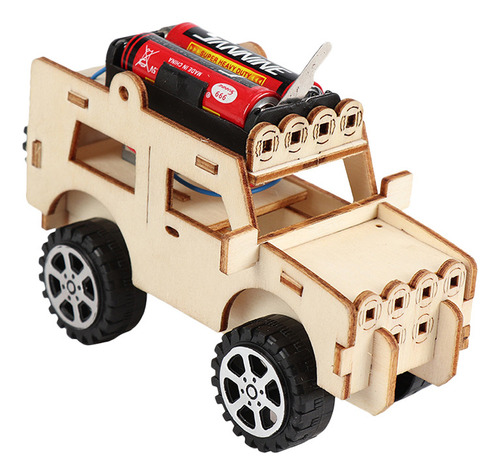 Kit De Construcción De Coches De Madera, Modelo De Madera En