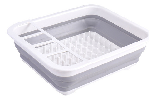 Estante De Secado De Platos Plegable Y Plegable Para Un Fáci