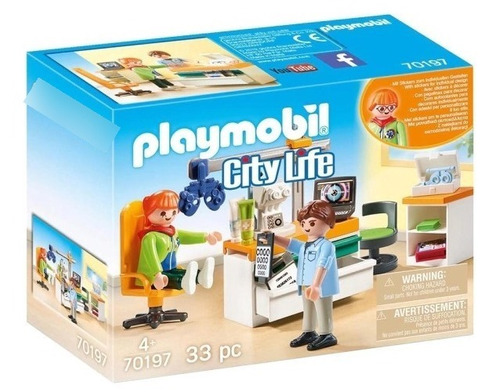 Playmobil City Life Oftalmologo 70197
