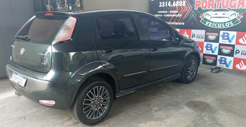 Imagem 5 de 12 de Fiat Punto Sporting 1.8 Cinza 2013