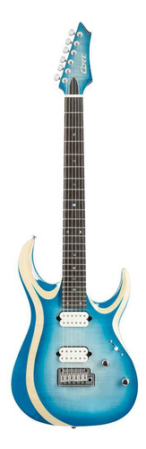 Guitarra Cort X700dii Pib Polar Ice Burst Com Fishman E Bag