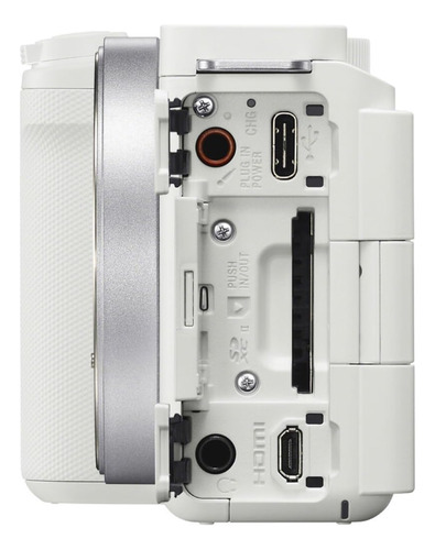 Cámara Sin Espejo Sony Zv-e10 Ii Blanca Con Tarjeta Mem De 6