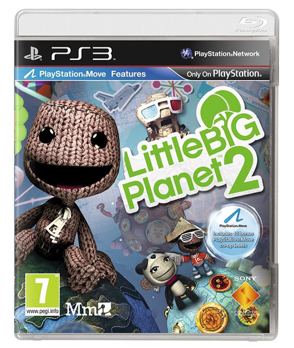 Little Big Planet 2 Ps3 Mídia Física Lacrado Região2