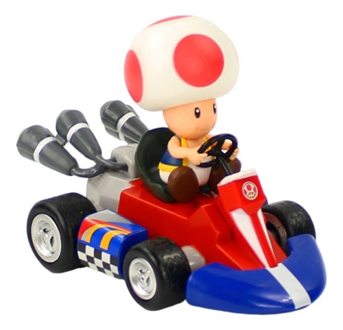 Toad Conductor Figura De Acción De Mario Kart