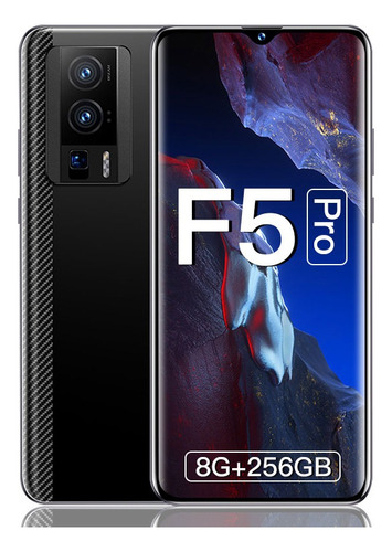 Smartphones 5g Desbloquea F5 Pro Versión Global Teléfonos Inteligentes De Pantalla Completa De 6,8 Pulgadas 8 Gb + 256 Gb Dual Sim