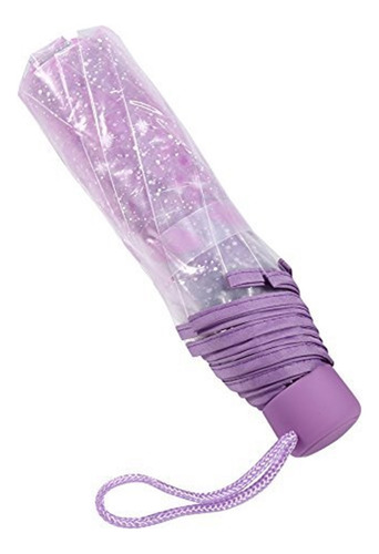 Patrón De Flor De Cerezo Paraguas Plegables Transparentes