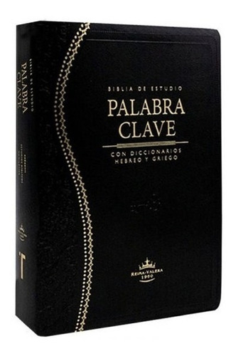 Biblia Estudio Reina Valera 1960 Palabra Clave Negro