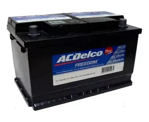 Bateria 75ah Silver Direito Acdelco S10 omega trailblazer captiva