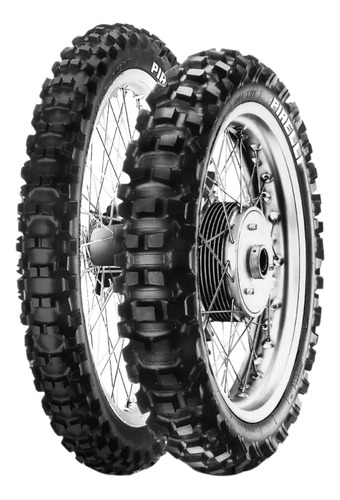 Par Pneu Moto 80 100 21 + 100 100 18 Scorpion Xc Mid Hard