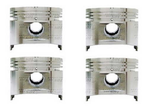 Piston Set Para Hyundai Sonata 1986 1998 G4cp