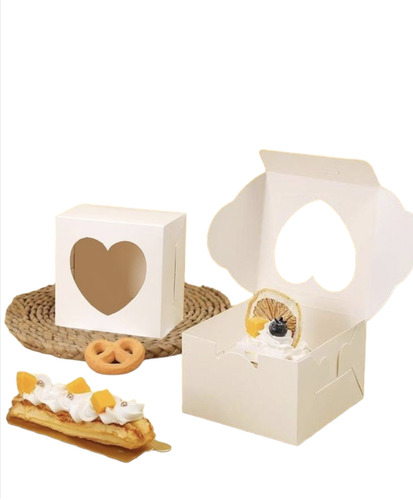 100 Mini Cajas Para Cupcakes Individual  Donas,bodas, Etc