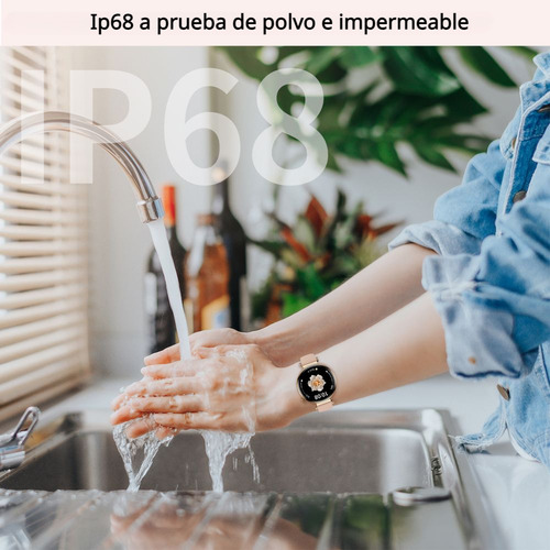 Gt4 Mini Reloj Inteligente Smartwatch Mujer Para Huawei 2024