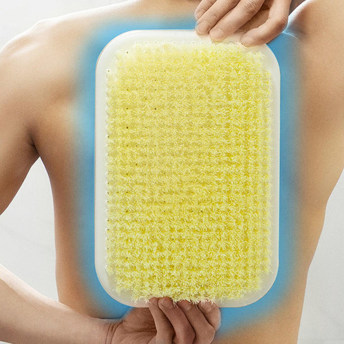 Cepillo Exfoliante De Espalda Para Montar En La Pared,