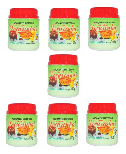 Adoçante Dietético Doçurinha 100g - 7 Unidades + Brinde 