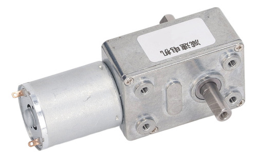 Mini Turbine Geared Motor Dc Worm Gear Low Speed 25kg.cm