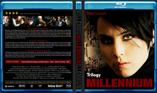 Millennium Trilogía / 3 Blu-ray