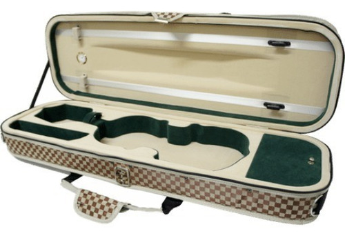 Imagem 1 de 1 de Case Marquês Ej10 Para Violino 4/4 Xadrez