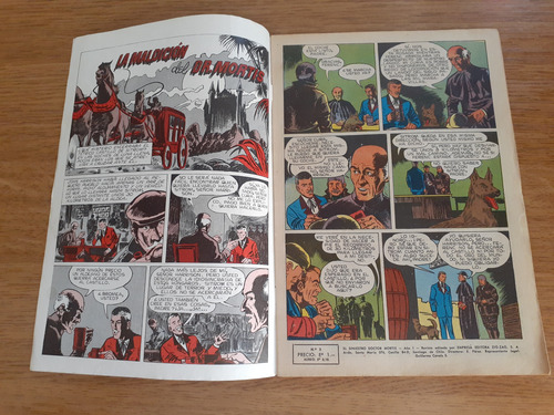 Cómic El Siniestro Dr Mortis Número 3 Editorial Zig Zag (Usado)