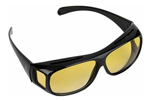 Clearvision Hd Night Optics Wraparound Glasses Yellow