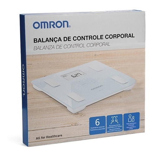 Balanza Personal Inteligente 150 Kg Omron Bhf-226 G. Oficial