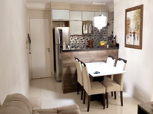 Imagem 2 de 9 de Apartamento Ventura Planejado 49m² 2dormitórios 1vaga 300mil