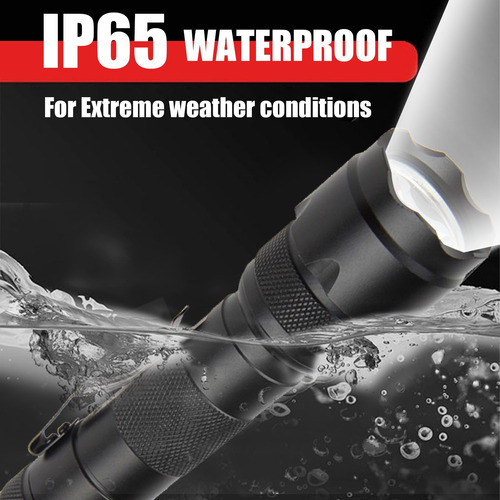 Funda De Carga Para Linterna De Luz Fuerte F 1200 Lm Tipo C