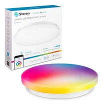 Comprar Lámpara Led Wi-fi Rgb+w Multicolor De 18 W, Para Techo