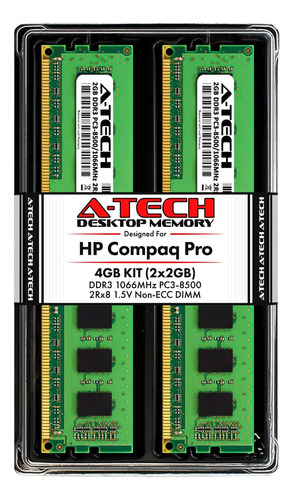 A-tech 4gb (2 X 2gb) Ram Hp Compaq 4000 Pro Y 6000 Pro Forma