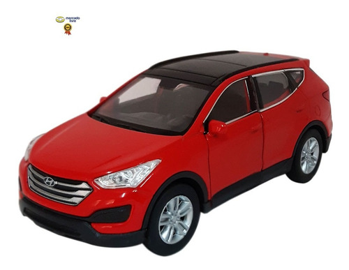 Carrinho De Ferro Hyundai Santafe Coleçao Miniatura Carros