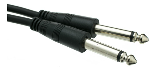 Cable Conexion Mono 1 4  Macho Para Instrumento Electrico